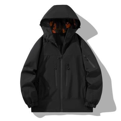 Ny huvjacka herr vattentät vindtät klättringsdräkt utomhusjacka