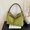 2025 New Suede Tote Bag for Women, Large Capacity Fashion Shoulder Bag, Versatile Casual & Work Bag