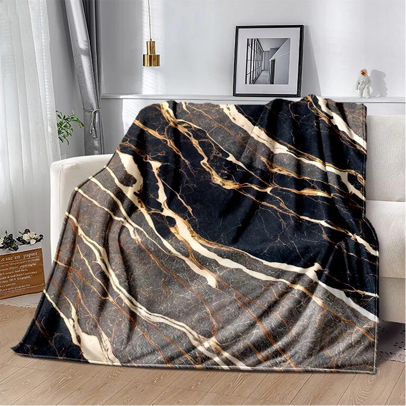 2026 New Style Luxurious Nature Marble Colour Blanket,Soft Throw Blanket for Home Bedroom Bed Sofa Travel Picnic Cover Kid Gift