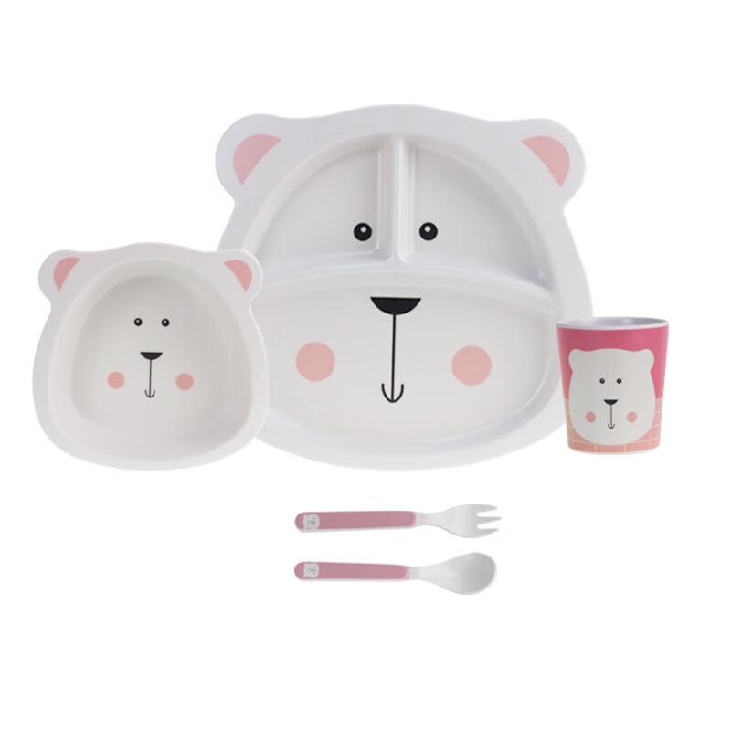 

Ying Shi Wei Kids Cartoon 5-Piece Divided Meal Set