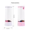 Colorful LED Jellyfish Bubble Night Light for Bedroom Atmosphere