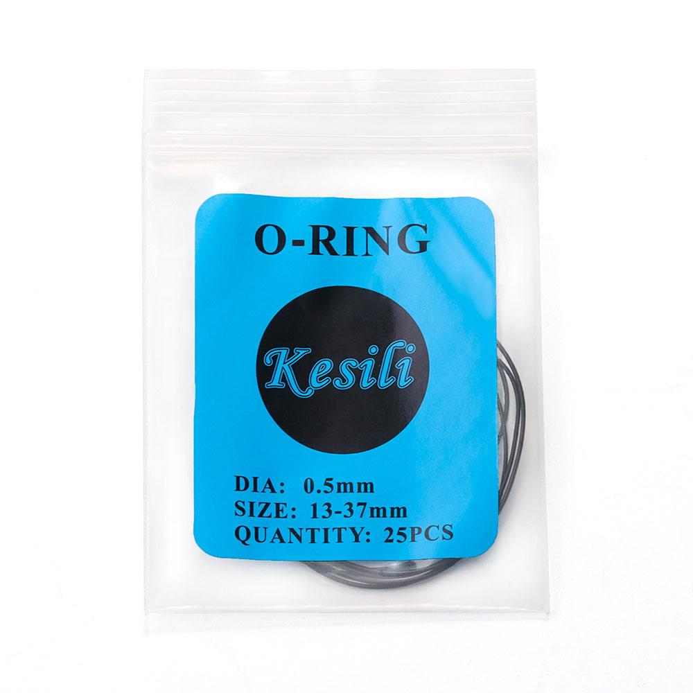 3PCS Watch Gasket Grease Watch Case Rubber Waterproof O-Ring Seal 0.5/0.6mm Oil-resistant Watch Repair Tool 1box for Watchmaker