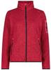 Куртка CMP Woman Fleece Jacket (3H14746) Knit carmino/darker