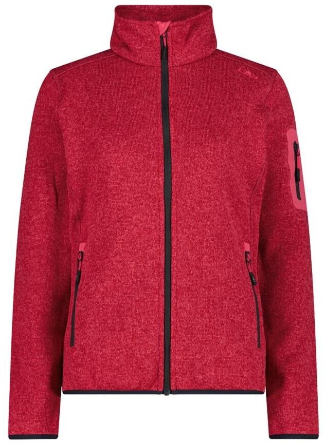 Куртка CMP Woman Fleece Jacket (3H14746) Knit carmino/darker