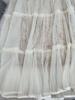 Women's Thick Velvet Mesh Patchwork A-Line Midi Skirt for Autumn/Winter