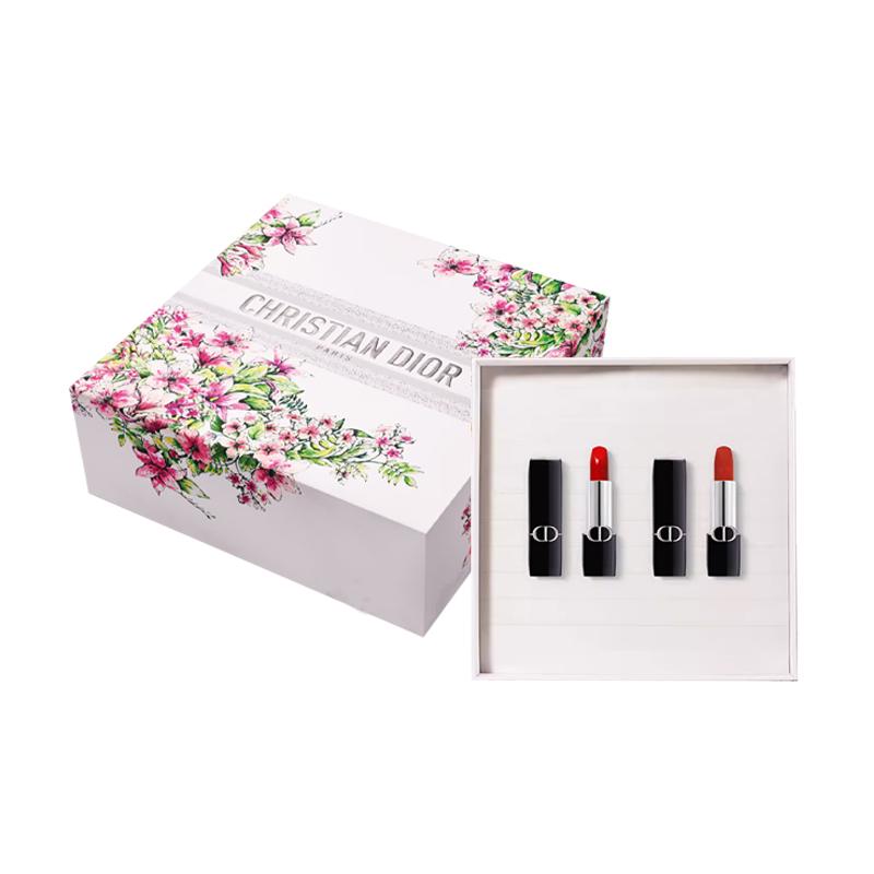 DIOR Lipstick Legendary Lipstick#999+Flame Red Lip#777