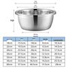 Yimede 304 Stainless Steel Multi-Purpose Kitchen Colander