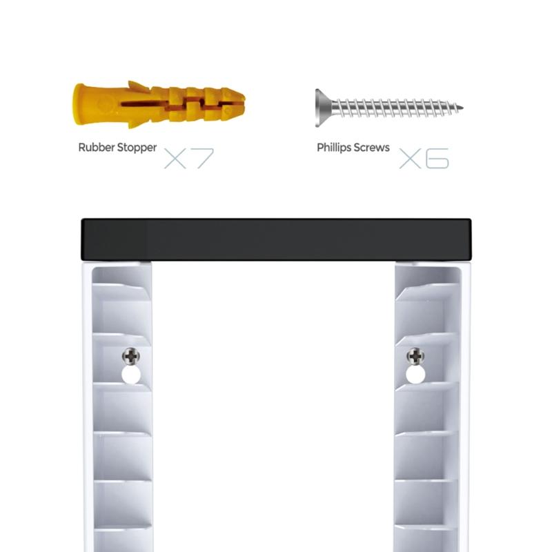 Wall Bracket Disk Rack Storage Game Console Wall Mount Bracket for / Series Storage Bracket