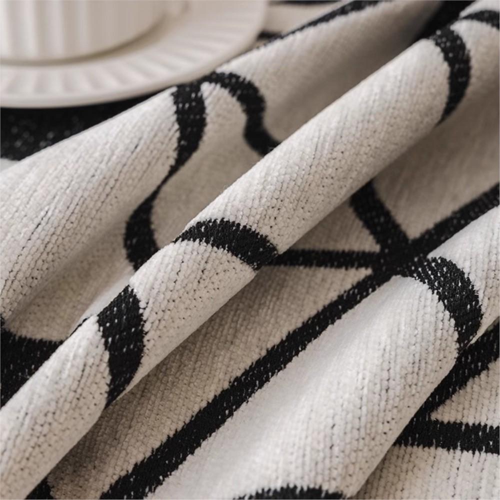 Chenille Geometric Figure Sofa Covers Mat Throw Blankets Home Living Room Position  Modern Camping Picnic Blanket Cover
