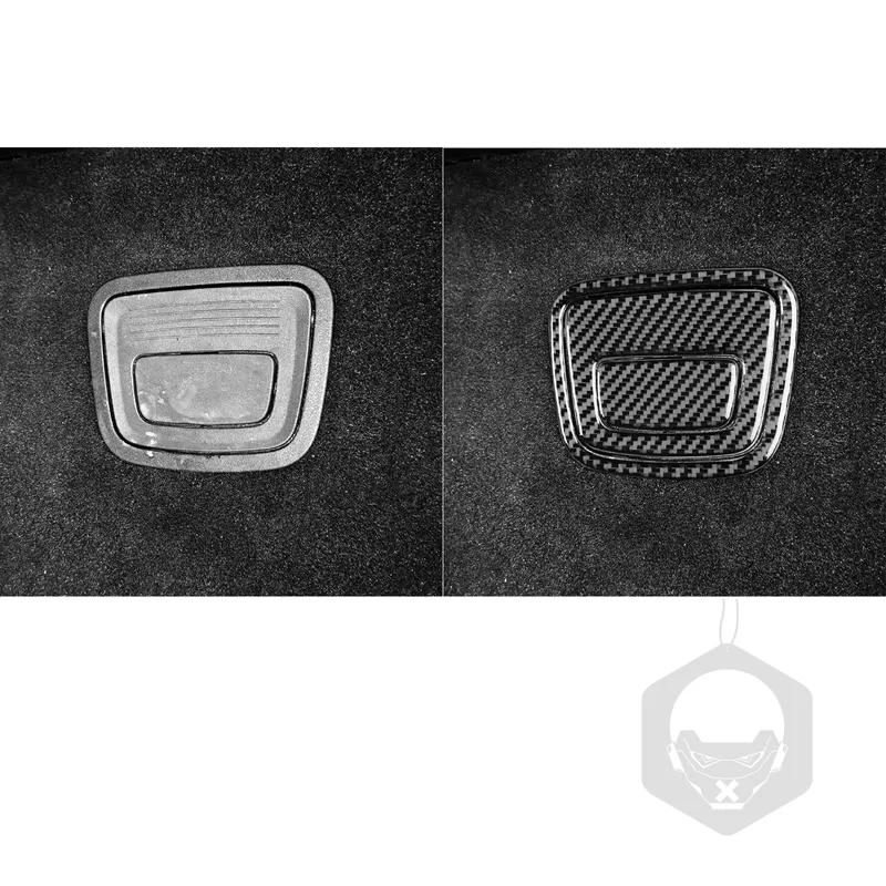 Carbon Fiber Trunk Storage Handle Cover Sticker Car Accessories Interior Trim For Mercedes Benz S-Class W223 2024