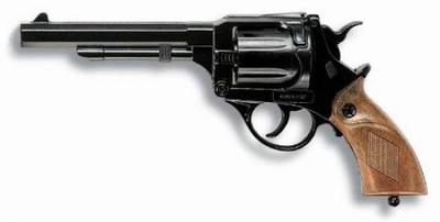 Edison 16392 Shooting Game 8 Shot Revolver Navy Scorpion Antique 8 shot Gun Costume Accessories & Toy Gun