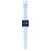 Swatch BRIGHT ANGLE SO34L701 Blue Wristwatch,