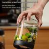 High Borosilicate Glass Coffee & Tea Vacuum Storage Jar
