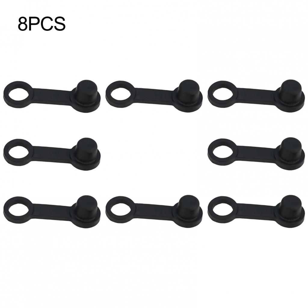 8mm Bleed Nipple Cap ATV Black Brake Screw Cap Car Dust Cover