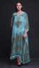 Phagun Floral & Paisley Long Caftan Maxi Dress Beach Swimwear Cover up Womens