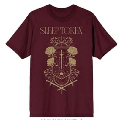 Sleep Token Even In Arcadia Damocles T-Shirt, Maroon, L