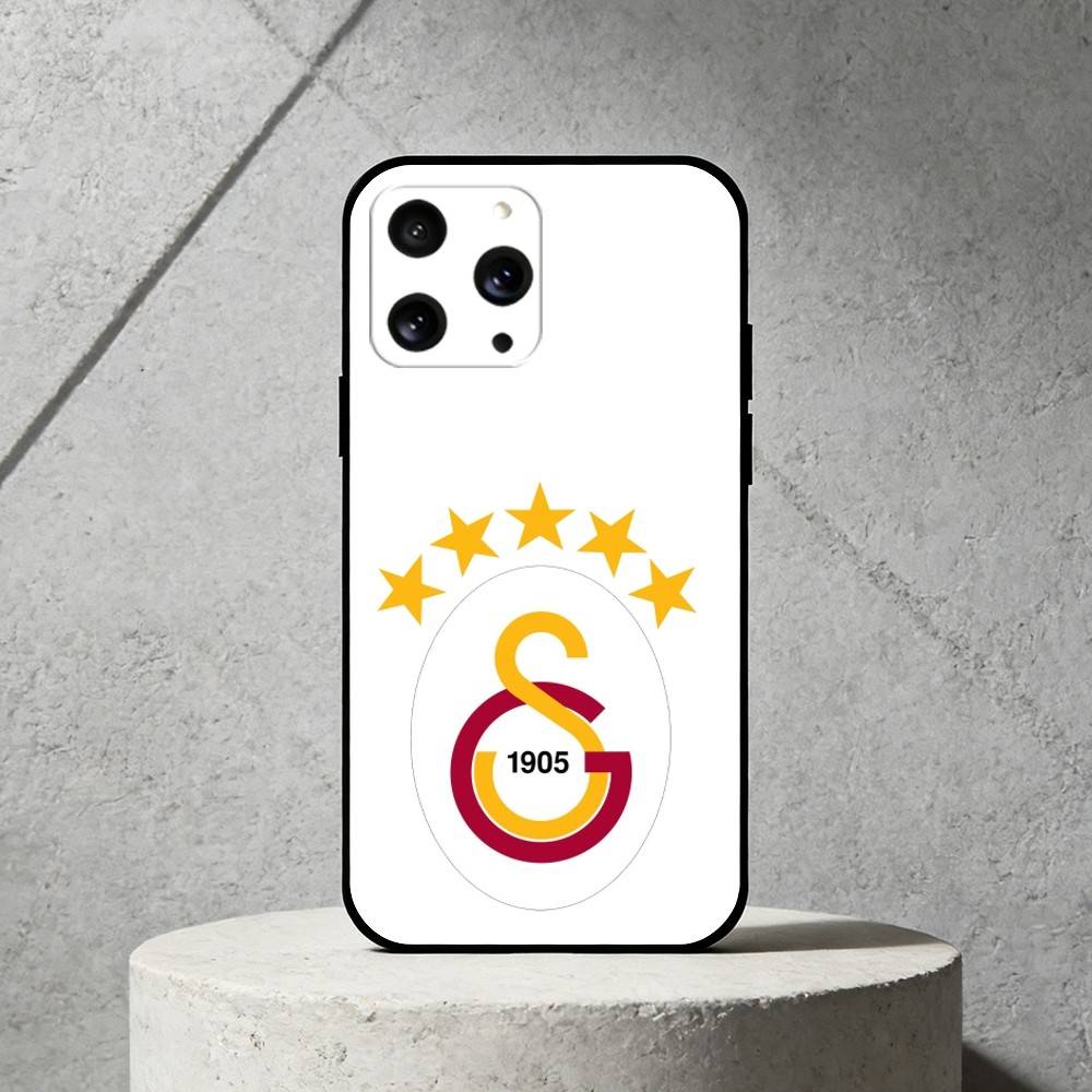 Coque de téléphone G-Galatasaray 1905 Silicone noir Souple Pour IPhone 17,16,15,14,13,12,11,SE,Plus Pro Max