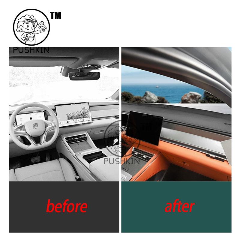 RHD LHD For BYD Sealion 8 ATTO 8 Tang L EV DMI Dashboard Cover Instrument Panel Mat Sun Shade Anti-slip Carpet Pad Accessories
