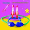 Light-Up Foot Launcher: Skyrocket Rocket Toy for Kids