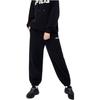 Fila Loose Fit Cuffed Letter Casual Long Knit Sports Pants Men Bottoms Black F51M249698F-BK