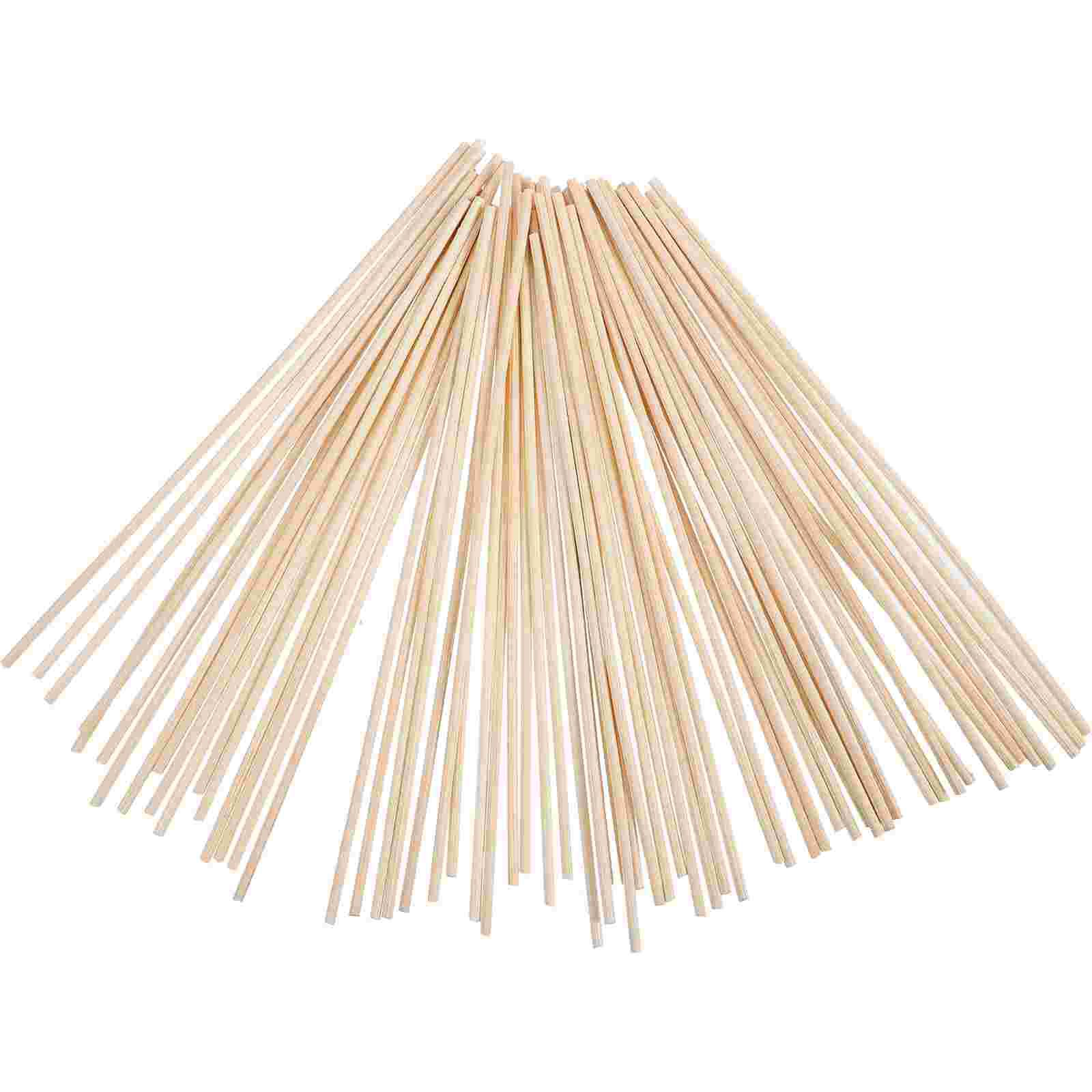 100 Pcs Natural Rattan Diffuser Sticks Aroma Volatile Wands Fragrance Diffuser Rods Essential Oil Wick Sticks Aroma Bottle