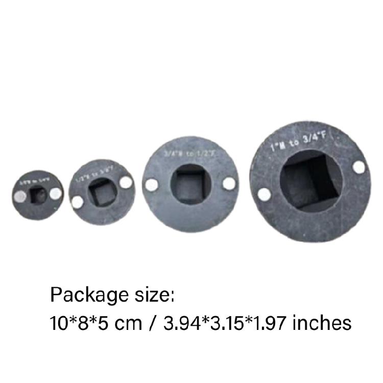 Automotive Bearing Socket Adapter Thin Stackable Construction Stackable Impact Tool Adapter 1/4inch to 3/8inch for Car