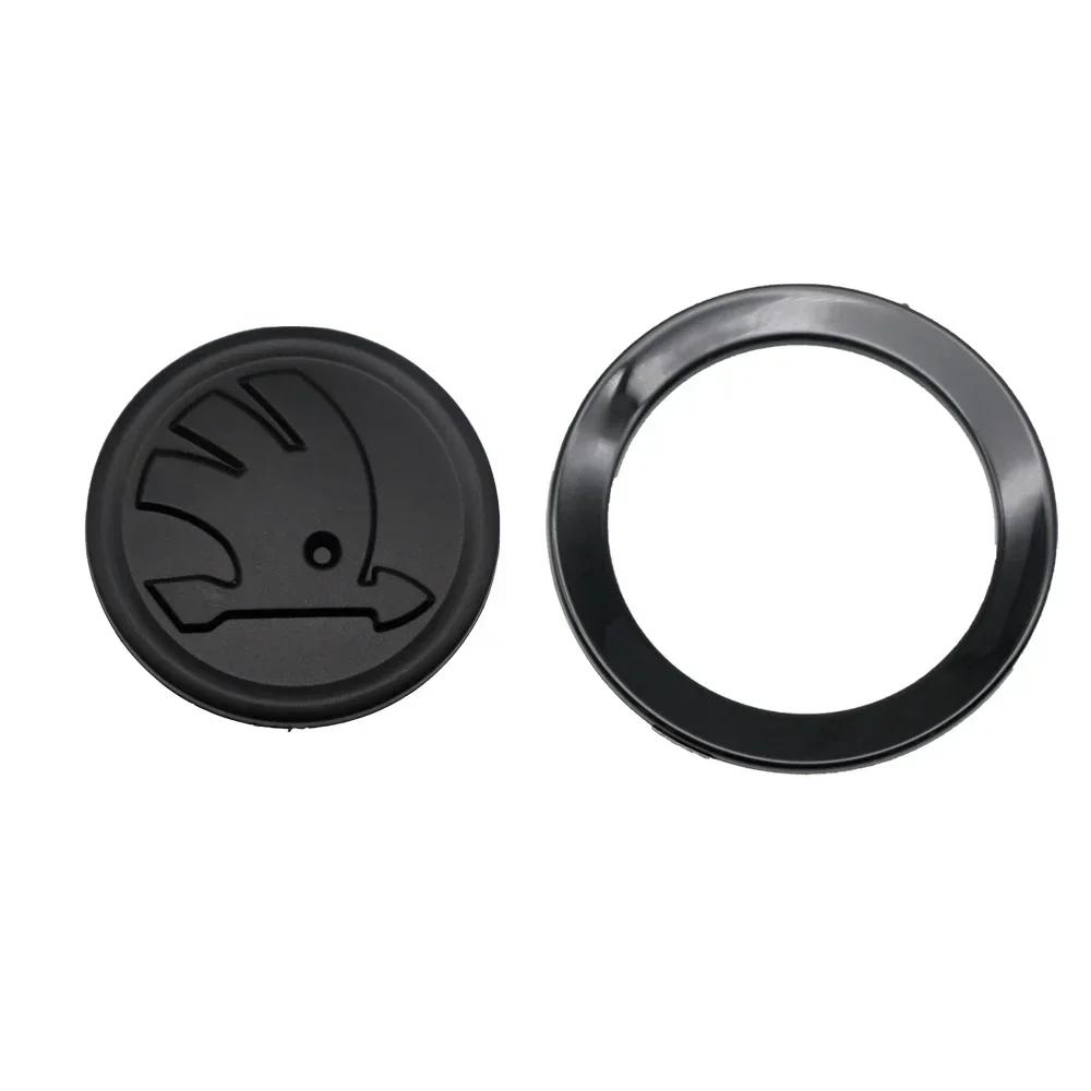 Automobile ABS steering wheel badge is suitable for Skoda Octavia Scala Rapid Kamiq Kodiaq Fabia Superb Karop Accessorie