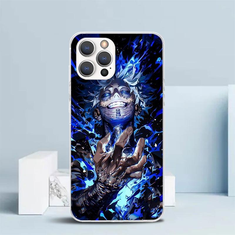 Dabi MHA My Hero A-Academy Soft Cover for iPhone 16 17 Air 15 14 Pro Max 16E Phone Case 13 Mini 12 11 7 SE 8 Print Pattern Fit C