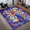Mario Whimsical Area Rug, Mario Fan Soft Carpet, Great Gift.chl