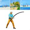 1/64 Scale Miniature Figure ,Painted People Tiny Model for Photography Props