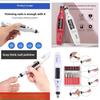 Manicure And Pedicure Grinder With Usb Power And Multiple Grinding Heads For Hard Nails