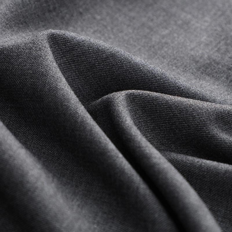 Women's Gray Wide-Leg A-Line Pants - Spring/Summer 2025 Collection, High-End, Loose, and Drapey Style.