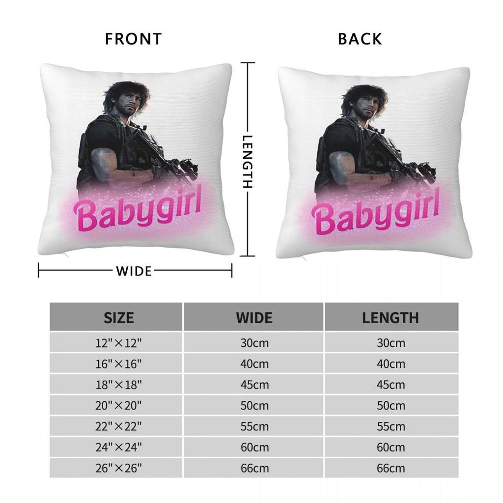 Carlos Oliveira Babygirl Kissenbezug Kissen Komfort Dekokissen Sofa Dekokissen Für Zuhause Schlafzimmer Wohnzimmer