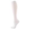 Elastic Compression Running Socks - Solid Color, Shock Absorption, Mid-Length for Sports, Basketball, Marathon