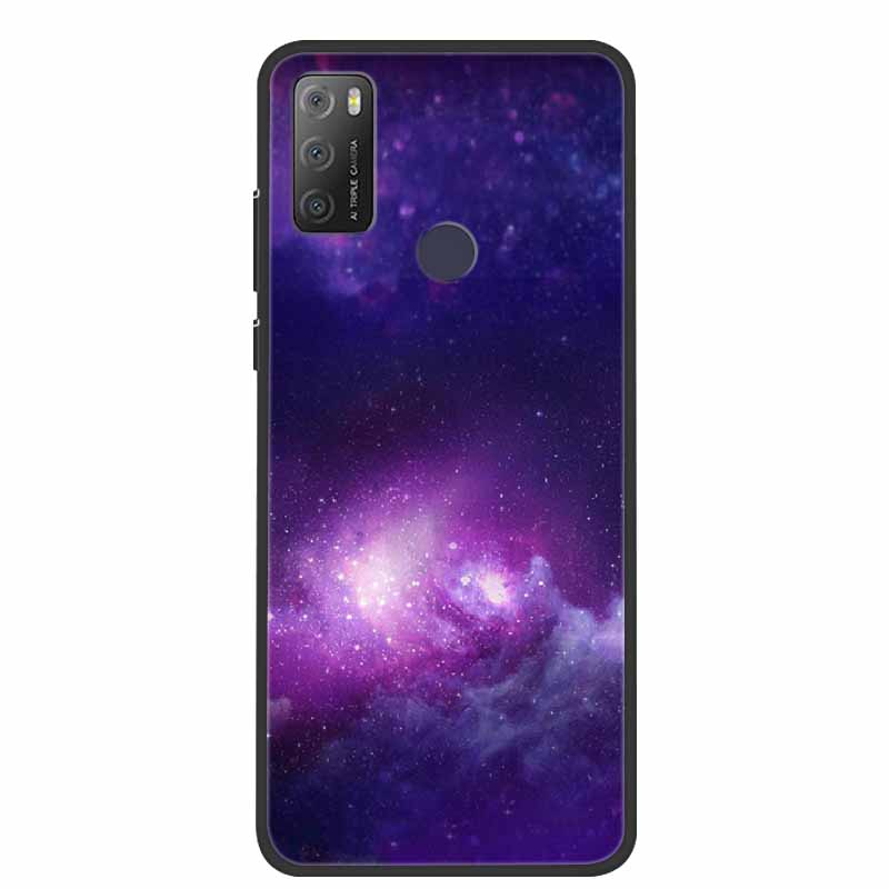 For Alcatel 1S 2021 Case Silicone Waterproof TPU Soft Phone Case For Alcatel 1S 1 S 2020 Capa Cartoon Coque Funda For 1SE 2020