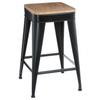 Joris Metal Stool Small Model Atmosphera - Black
