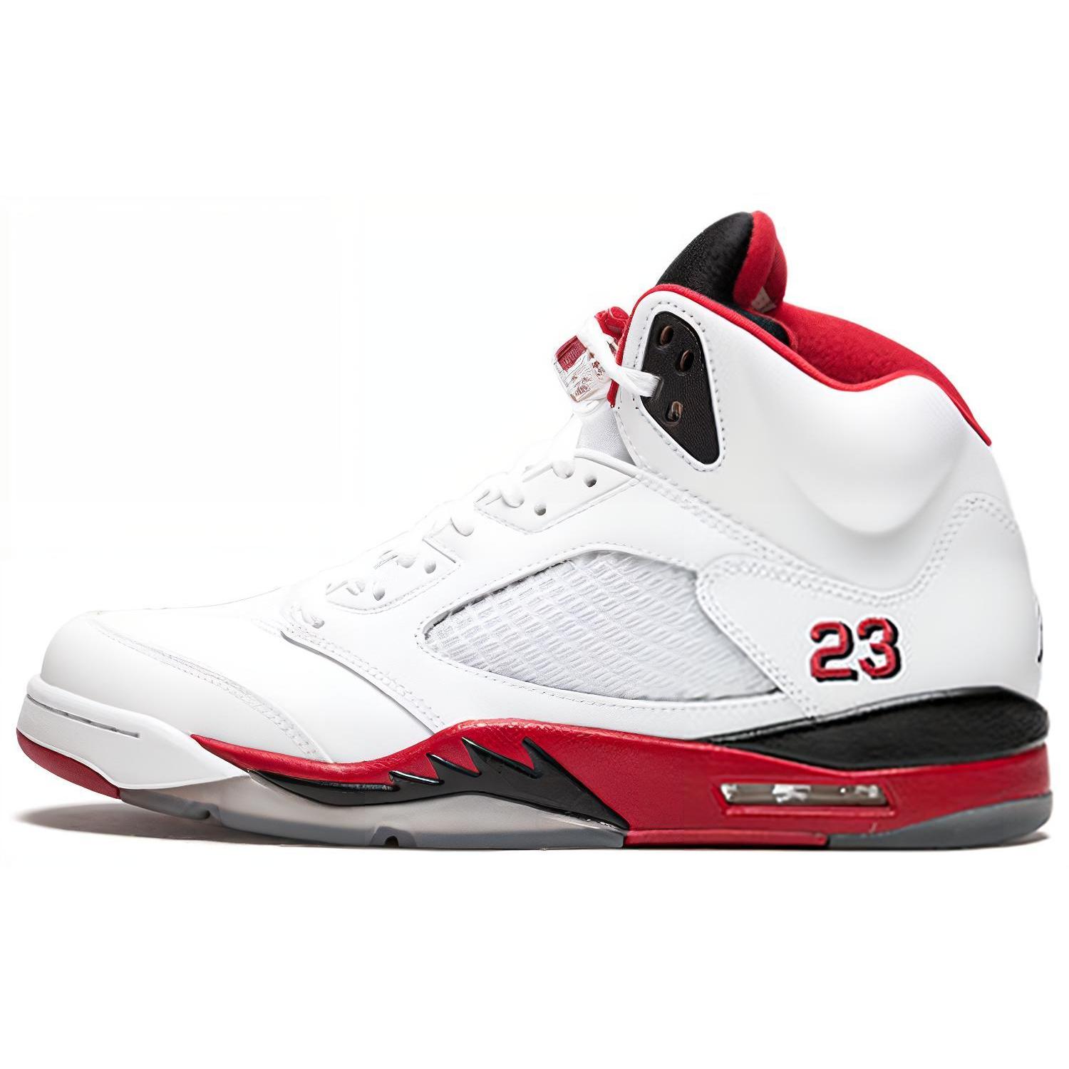 

Новые JORDAN 5 Retro Fire Red Черный Язычок 2013 136027-120 42