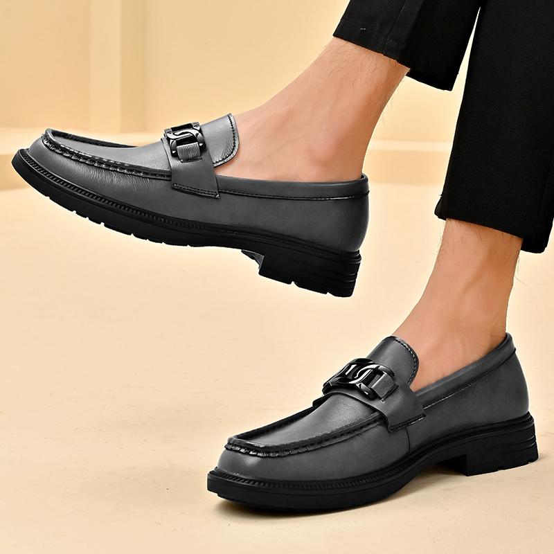 Fashion Handmade Casual Loafers Breathable Male Driving Flats Hot Sale Man Platform Business Shoes Genuine Leather Men's Slip On Shoes