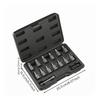 15 Pieces Damaged Screw Extractor Alloy Steel Tool Hexagonal for Diyers