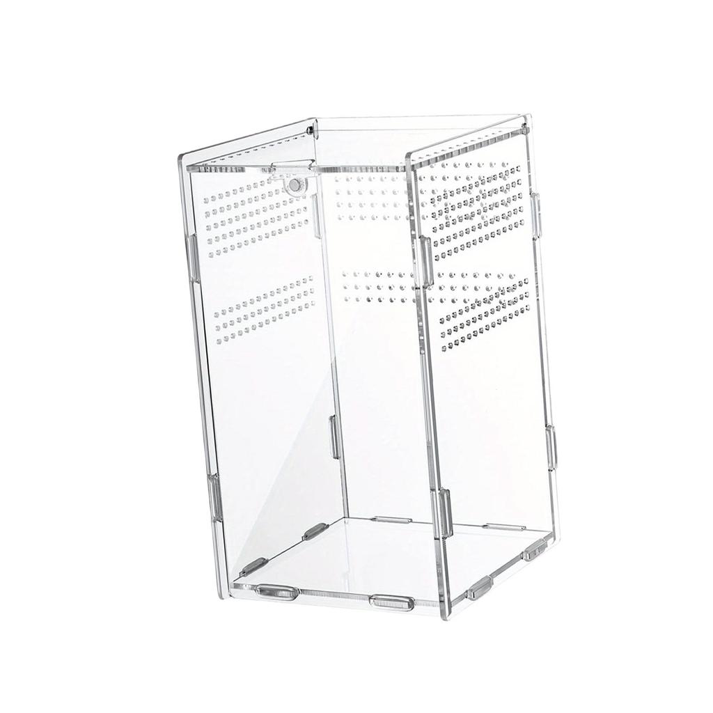Jumping Enclosure Ventilation Cage Acrylic Terrarium Habitat Accessories for Snake