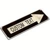 Custom Text Metal Plaque Personalized Home Decor Wall Sign