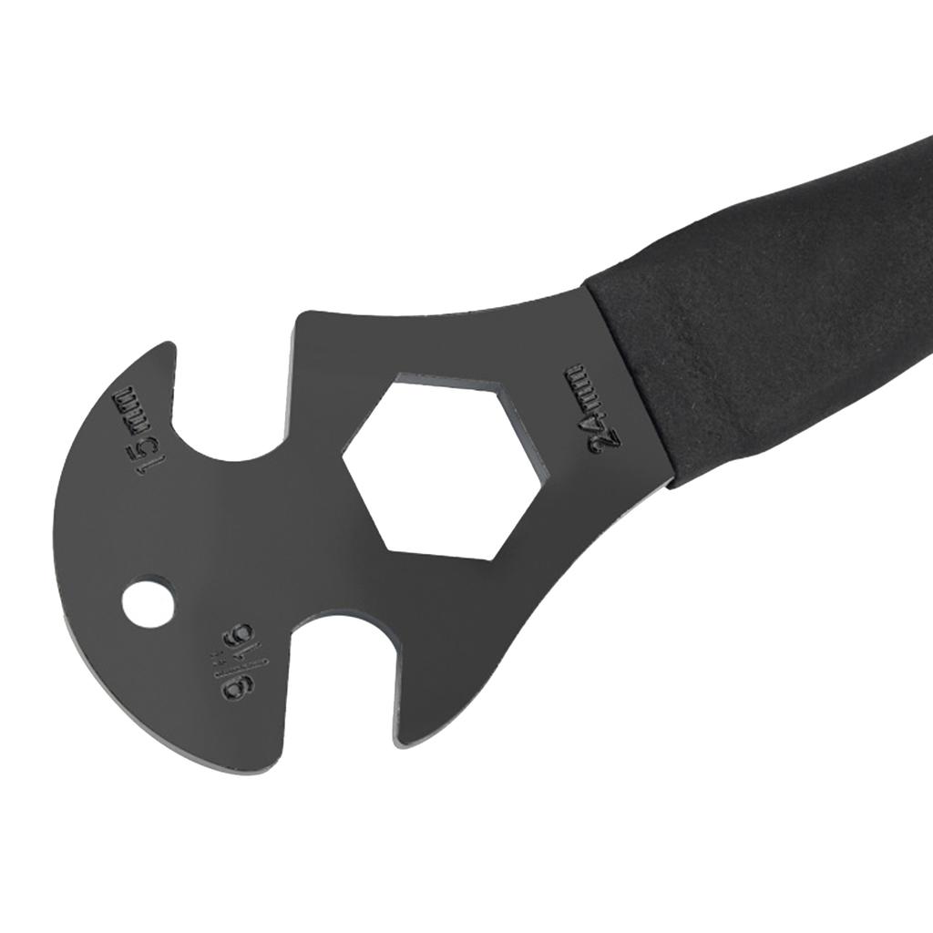 Double Sided Bicycles Spanner Bike Pedal Wrench Comfortable Grip Bike Pedal Spanner Pedal Install Spanner Repair Tool