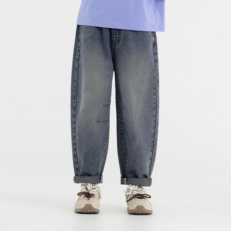 Boy's Loose Straight Fit Denim Jeans