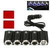 Universal Car Charger 12V 24V 4 Way Car Multi Socket Auto Splitter Power Charger Car Adapter Dual USB Car Charger