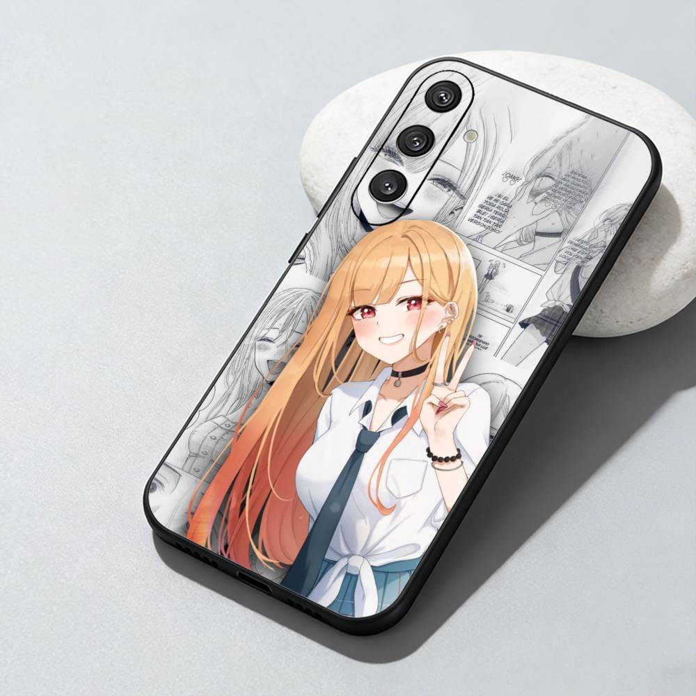 

My D-Dress-Up D-Darling Phone Case For Samsung Galaxy A73,A72,A71,A70,A52,A51 Others Soft Black Cover Samsung a20s