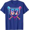 Baseball Ice Cream Drip Player 67th Birthday T-Shirt