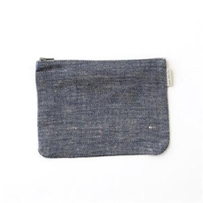 Bonica Pouch Linen Denim