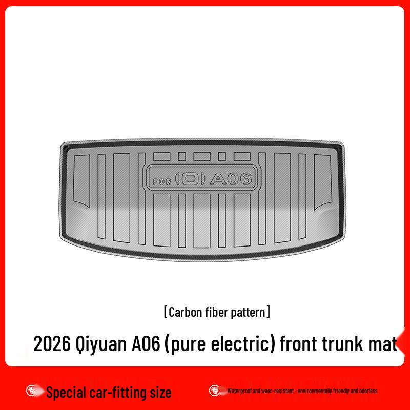 2023 Changan Qiyuan A06 Car TPE Eco-Friendly Floor & Waterproof Trunk Mats - Galaxy Carpet Design
