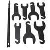 Pneumatic Fan Clutch Wrench Kit 43300 Steel Portable Clutch Wrench Set for General Motors