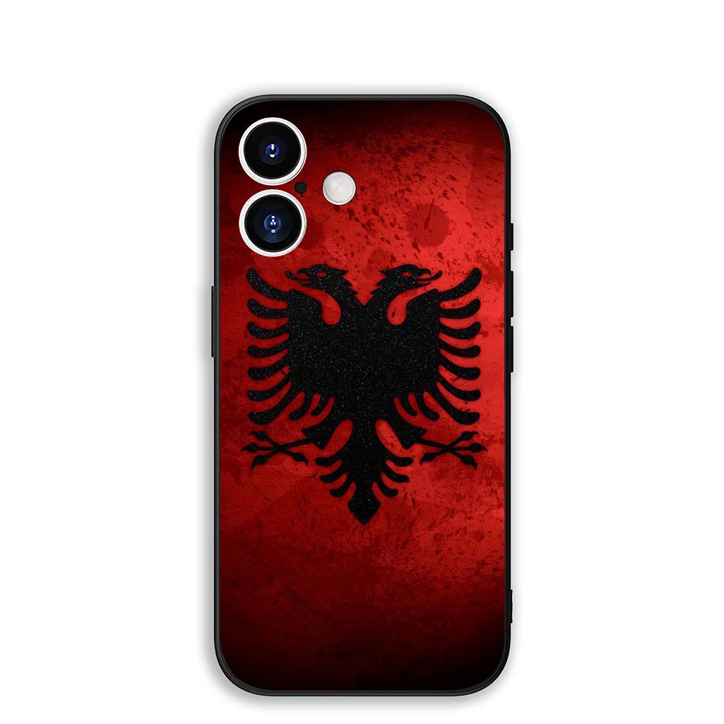 

Cover for Xiaomi Redmi Note 12 10 11 9 Pro 10C 12C 9T 9A 10A 12S Note11 Note12 5G 4G Phone Case Wallpaper Albania Albanians Flag Redmi Note 12 4G